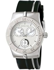 Invicta Womens 5923 Lady Wildflower Collection Stainless Steel Black Watch