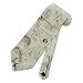 Men's Handmade Tie Leonardo Di Vinci Drawings Vitruvian Man Tan Silk Necktie