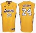 Kobe Bryant Los Angeles Lakers #24 Replica Adidas NBA Basketball Jersey (Gold)