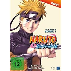 Naruto Shippuden - Staffel 1, Episoden 221-252 (uncut) [4 DVDs]