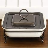 Ceramic and Copper Trays: Rectangular