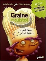 Coffret Cuisine "Graine de cuistot" (Livre+1 tablier et 1 toque enfant)