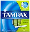 Tampax Super Tampons with Flushable Cardboard Applicator-20 ct
