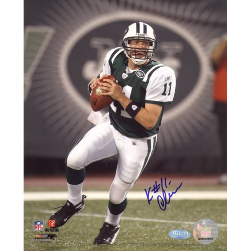 Steiner Sports NFL New York Jets Kellen Clemens Stepping Up in the Pocket Vertical 8x10 Photo at Amazon.com
