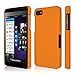 Empire KLIX Slim-Fit Hard Case for BlackBerry Z10 - Retail Packaging - Soft Touch Orange