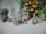 Eigenschaften Steingiesser Witzige Trolle / Kleine -Trolle,4erSet,Deko,Puppe,Skulptur,Garten