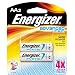 Energizer Advanced Lithium Batteries, AA Size, 2-Count (Pack of 12)