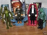 Universal Studios Monsters Dracula, Frankenstein,wolfman and Creature From Black Lagoon Burger King
