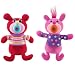 Fisher Price The Sing-A-MA-Jigs Bundle 2 Pack Pink & Red