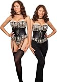 Plus Size Sexy Corset Lingerie Set - 5 Piece Set