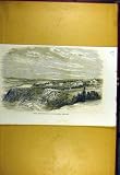 1857 OTTAWA CANADA GOVERNMENT CANADIAN OLD PRINT