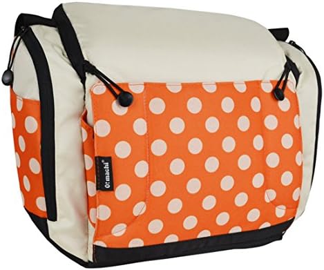 Diaper Bag Mummy Bag Nappy Bag Multifunctional Fashion Mother Handbag Waterproof Mama bag (orange)