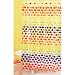 Rainbow Fish Shower Curtain Vinyl Multicolored
