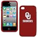 Oklahoma Sooners iPhone 4 and 4S Case: Silicone Cover
