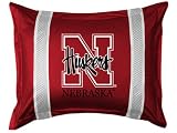 Nebraska Cornhuskers Sideline Jersey Mesh Standard Size Individual Pillow Sham