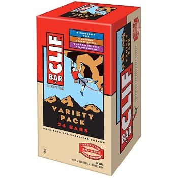 Set A Shopping Price Drop Alert For Clif Bar Energy Bar, Variety Pack of Chocolate Chip, Crunchy Peanut Butter, and Chocolate Chip Peanut Crunch, 2.4-Ounce Bars, Pack of 24