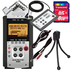 Zoom H4n Handy Portable Digital Recorder 6-Piece Bundle