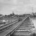American Jeep Crossing a Pontoon Bridge During the Fight to Retake the City from Japa...