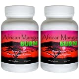 African Mango Burn (2 Bottles) - The Ultimate African Mango Fat Burning Supplement. The Top Rated Pure Irvingia Gabonensis Weight Loss, Appetite Suppressing Diet Pill ~ African Mango Burn