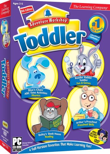 Childrens Toyshop  Software : Adventure Workshop Toddler 8th Edition