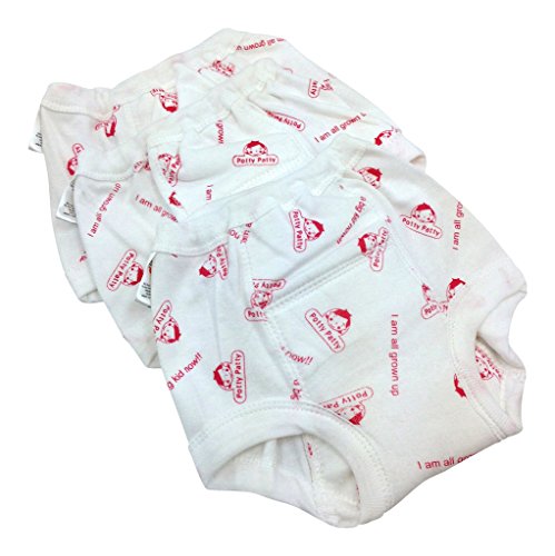 Potty Patty Girls Cotton Padded Training Pants - 3 Pack
