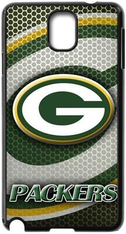 WY-Supplier First Design NFL Green Bay Packers Unique Best Durable Hard Silicone Samsung Galaxy Note 3 N9000 Case, Green Bay Packers phone case