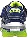 Skechers Kids 95104L Boys Air Sneaker,Navy/Lime,3 M US Little Kid