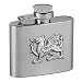 Welsh Dragon 2oz Stainless Steel Hip Flask