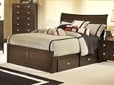 Tiburon Bentwood King Size Storage Bed