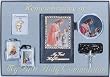 Boxed First Communion Gift Set - Boy - ENGLISH - Gift Rosary - Scapular - FC Pin - My Friend Jesus Missal Edition with Hard Cover - Artwork from Cromo NB Milano Italy