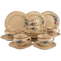 Creatable 140365 Kaffeeservice Kornblume 18-teilig