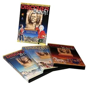 DISCOVER BACH: 3-Disc Box Set: DVD Video / CD-ROM Game / Audio CD