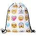 Deanfun Men's Women's Print Shoulder Drawstring Bag Backpack String Bags School Rucksack Gym Handbag (animals,foods)15