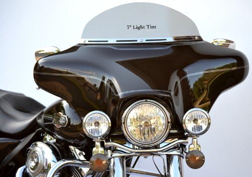 KKG Enterprises 7" LT-1 Light Tint Windshield To Fit Harley Davidson