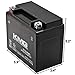 KMG® Polaris 200 Phoenix Sawtooth 2005-2012 YTX12-BS Sealed Maintenace Free Battery High Performance 12V SMF OEM Replacement Maintenance Free Powersport Motorcycle ATV Scooter Snowmobile KMG