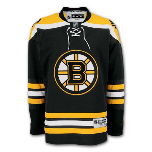 Boston Bruins Reebok Premier Youth Replica Home NHL Hockey Jersey