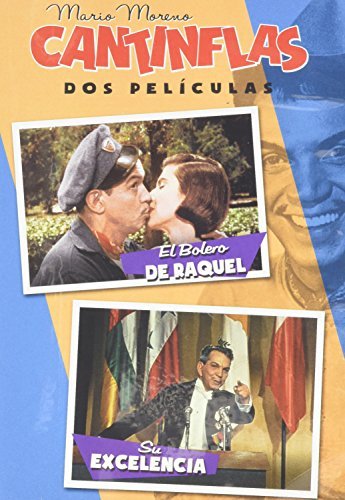 Cantinflas Dos Películas: El Bolero De Raquel y Su Excelencia