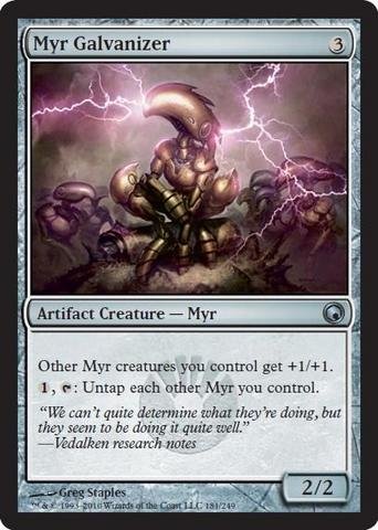 Magic: the Gathering - Myr Galvanizer - Scars of Mirrodin On Sale