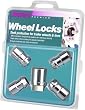 McGard 74041 Chrome Cone Seat Trailer Wheel Locks (1/2