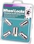 McGard 74041 Chrome Cone Seat Trailer Wheel Locks (1/2"- 20 Thread Size) - Set of 4