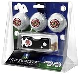 Louisiana-Lafayette Ragin' Cajuns 3 Golf Ball Gift Pack w/ Spring Action Tool