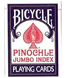 Bicycle Pinochle Jumbo Index Playing Cards