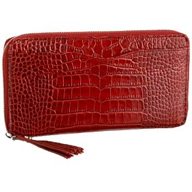 Abas Tasseled Travel Wallet