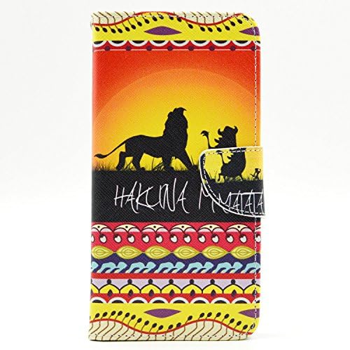 Note 4 Case Samsung Galaxy Note 4 Wallet Case,Tribe-Tiger Duplex Lion King And His Partner Design Premium Pu Leather Magnet Flip Folio Wallet [Built-in Card Slots] Kickstand Case Cover for Samsung Galaxy Note 4