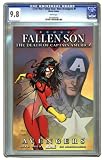  : Civil War Fallen Son: The Death of Captain America - Avengers #1 Michael Turner Variant Cover 1 in 2 CGC 9.8
