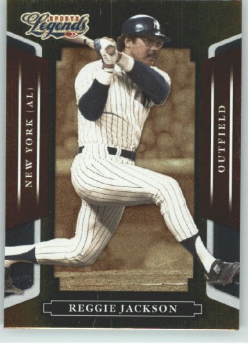 2008 Donruss Americana Sports Legends (Entertainment) Card # 130 Reggie Jackson - New York Yankees - Baseball Card - Trading Card Shipped In Protective Screwdown Display Case!