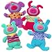 Sing a Ma Jigs Series 2 Set of 4 Hot Pink, Mint Green, Light Blue, Purple