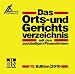 Das Orts- und Gerichtsverzeichnis, 1 CD-ROM Mit den zust�ndigen Finanz�mtern. F�r Windows 98/Me/NT/2000/XP/Vista