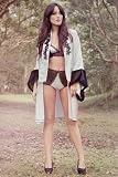 Sally Jones Song Bird Sage Silk Kimono