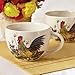 Paula Deen Signature Dinnerware Southern Rooster Collection 2-Piece Jumbo Mug Set